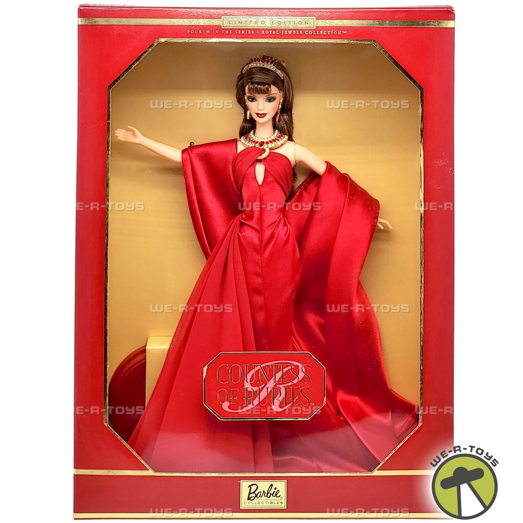 COUNTESS OF RUBIES BARBIE - 2000 - 4TH IN ROYAL JEWELS