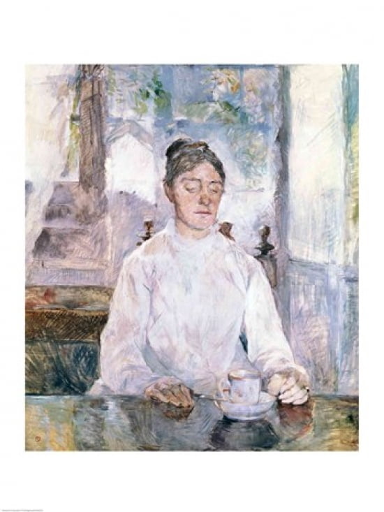 Countess of Toulouse-Lautrec-Monfa 1881 Canvas Art - Henri de Toulouse-Lautrec (18 x 24)