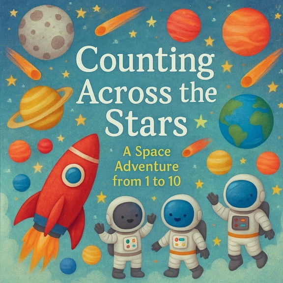 Counting Adventures 1 to 10: Learn Numbe Counting Across the Stars: Discover Numbers 1 to 10 on a Space Adventure!, (Paperback)