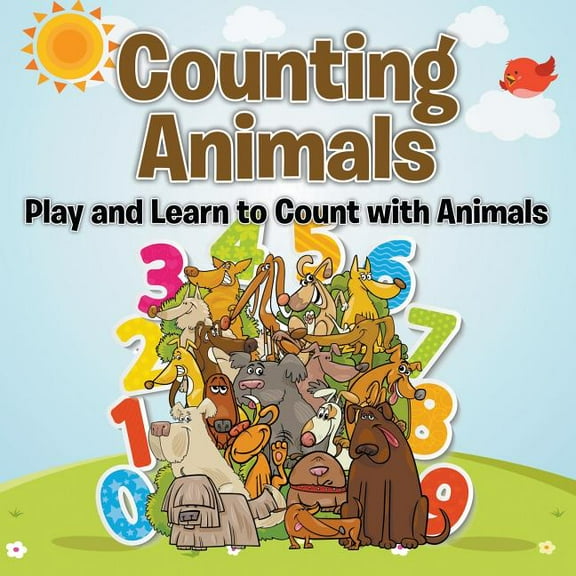 Counting Animals: Play and Learn to Count with Animals (Paperback)
