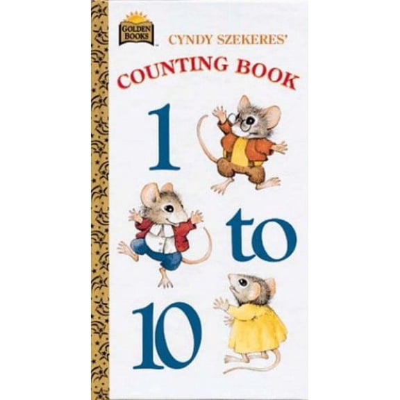 Pre-Owned Cyndy Szekeres' Counting Book (Golden Sturdy Book), 9780307121417, 0307121410, Paperback,