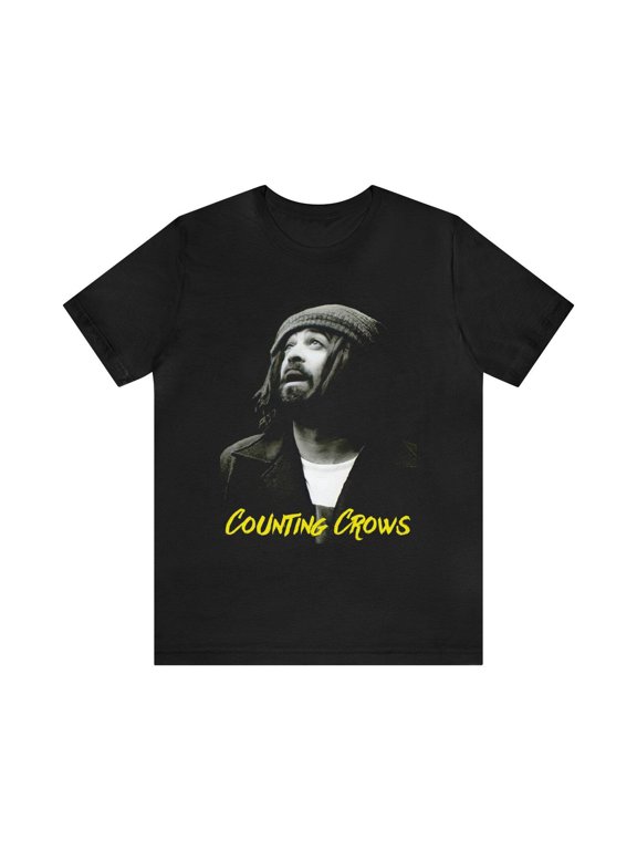Counting Crows, Aesthetic Clothing Graphic Minimal Bootleg Unisex T-Shirt, 90s