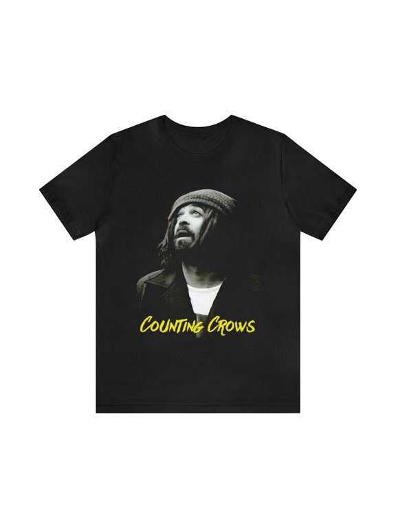 Counting Crows, Aesthetic Clothing Graphic Minimal Bootleg Unisex T-Shirt, 90s