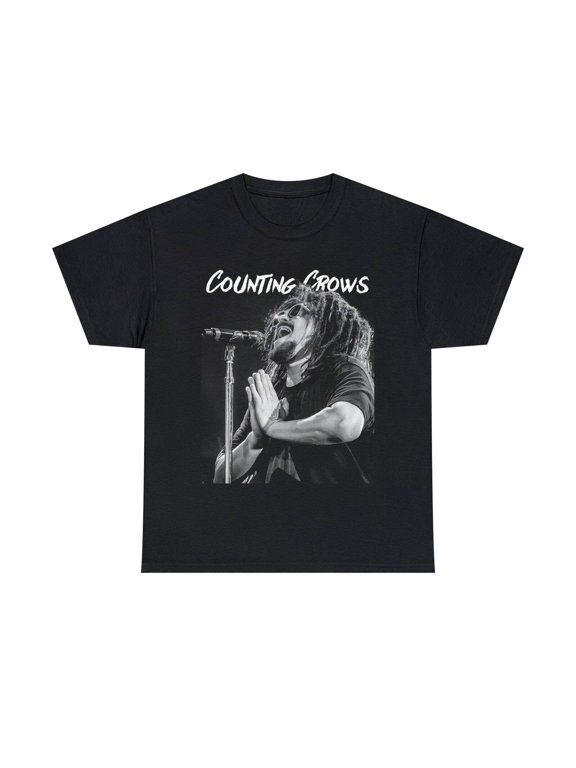 Counting Crows, Aesthetic Clothing Graphic Minimal Bootleg Unisex T-Shirt, 90s