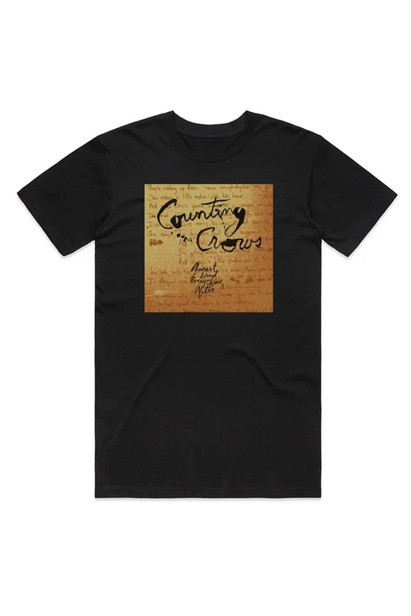 Counting Crows August And Everything After Album Cover T-shirt size S-5XL