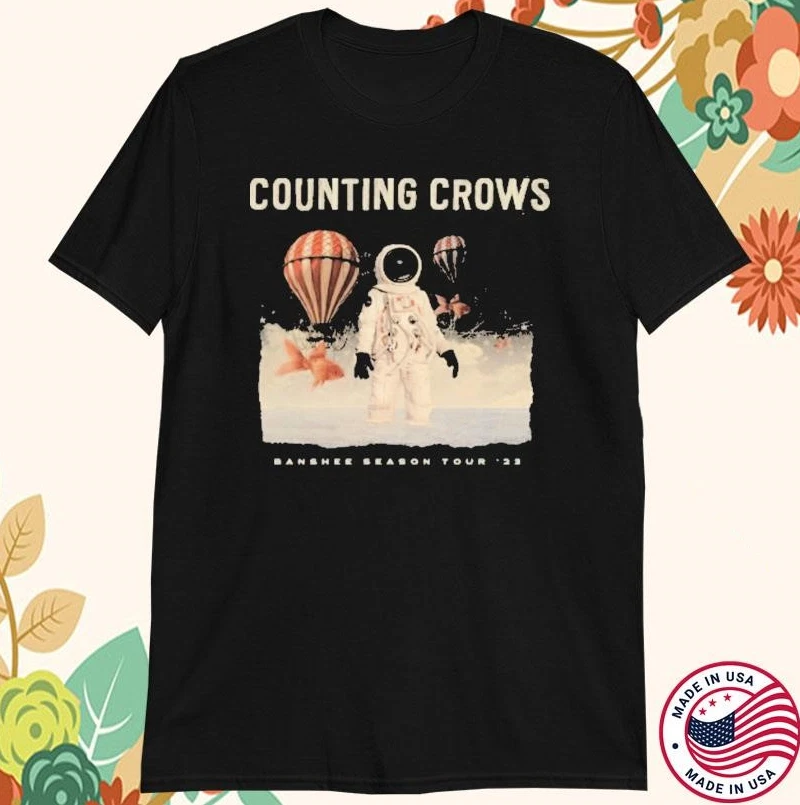 Counting Crows Banshee Season Moon Man 2023 Tour T-shirt, size S-5XL ...