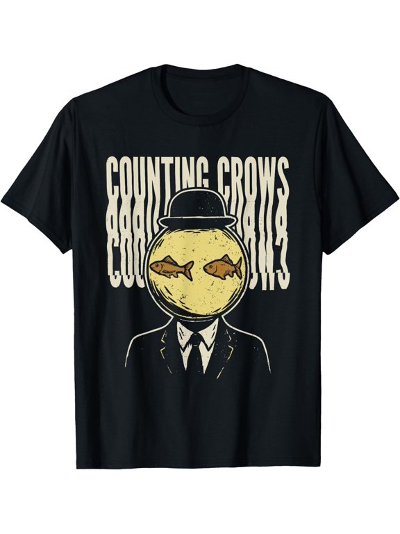 Counting Crows - Fishbowl T-Shirt, Halloween Tshirt, Unisex Tee