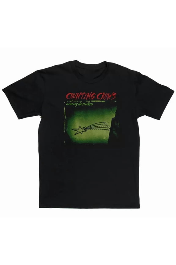 Counting Crows Recovering The Satellites Album Cover T-shirt, size S-5XL
