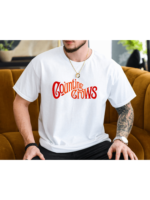 Counting Crows Rock Band Concert Tour Mr Jones Unisex T-Shirt, up to size 3XL.