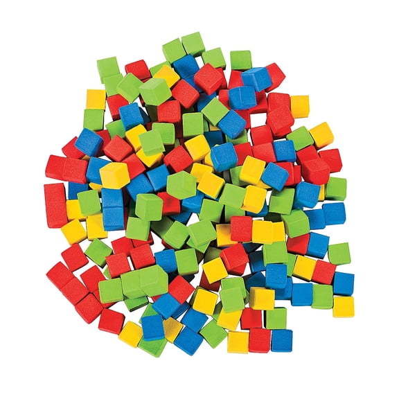 Counting Cubes- 1Cm - Educational - 200 Pieces
