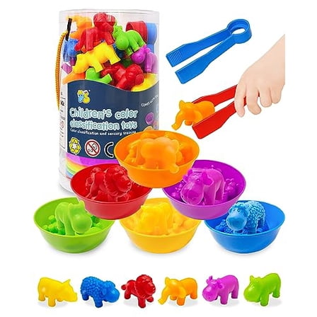 Counting Dinosaurs Montessori Toys for 3 4 5 Years Old Boys Girls,Toddler Preschool Learning Activities Toy for Kids Ages 3-5,4-8,Birthday Gifts Sensory Toys