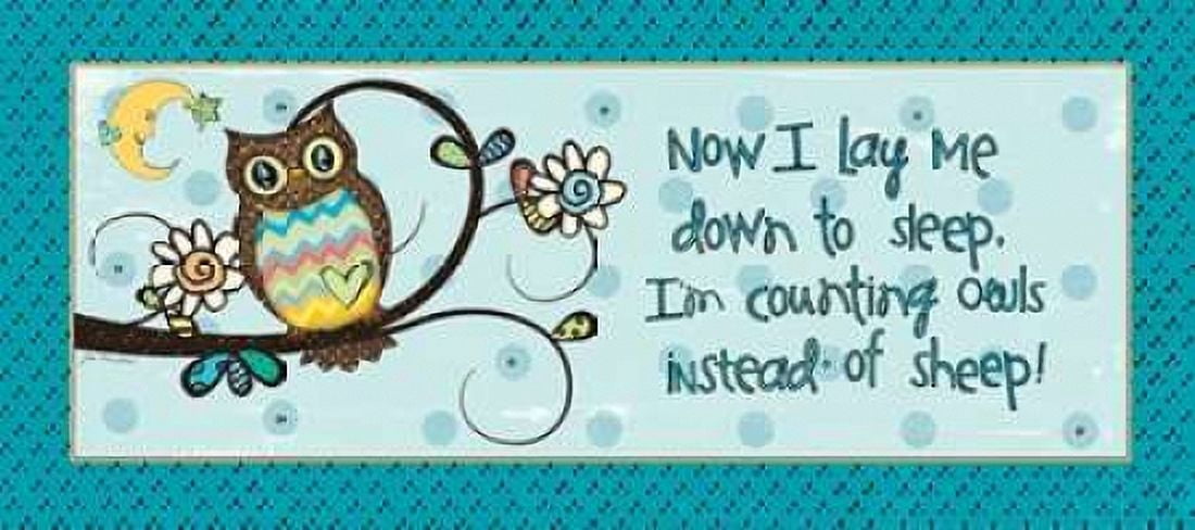 Counting Owls Canvas Art - Jo Moulton (10 x 20)