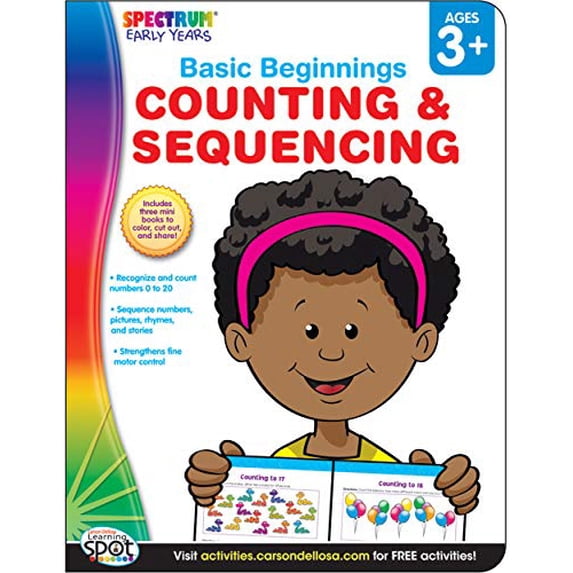 Pre-Owned Counting & Sequencing, Grades Preschool - K (Basic Beginnings), 9781609968878, 1609968875, Paperback, Act Csm edition