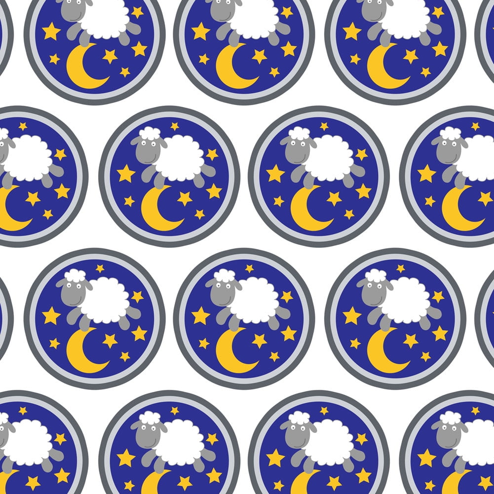 GRAPHICS AND MORE Counting Sheep Jumping Over The Moon Premium Gift Wrap Wrapping Paper Roll