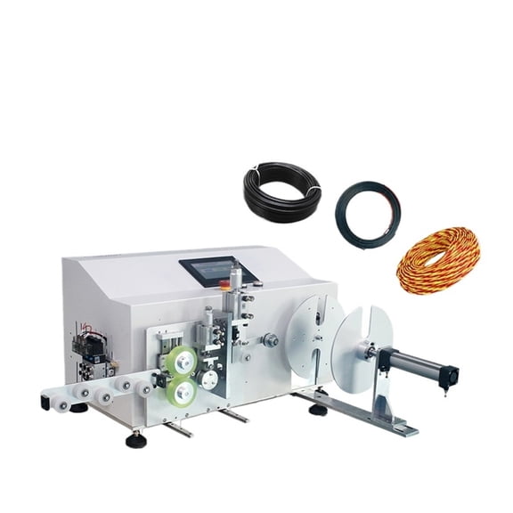 Counting Winding Cutting Arraying 4 In 1 Function Digital Touch Screen Full Auto Electric Wire Coil Wind Machine Diameter ,Easy to Use