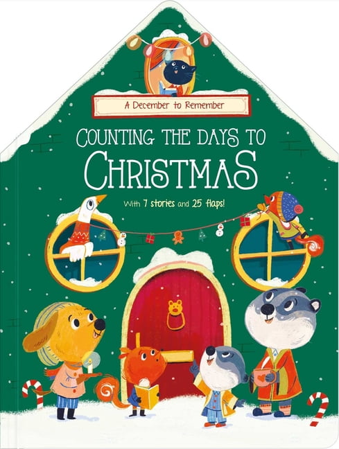 Counting the Days to Christmas, (Board Book)