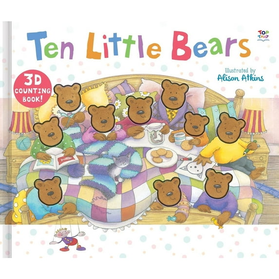 Counting to Ten Books Ten Little Bears, (Board Book)