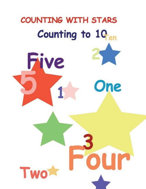 Counting with Shapes Counting With Stars: Counting To Ten, Book 2, (Paperback)