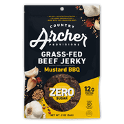 Country Archer 2oz Zero Sugar Mustard BBQ Beef Jerky