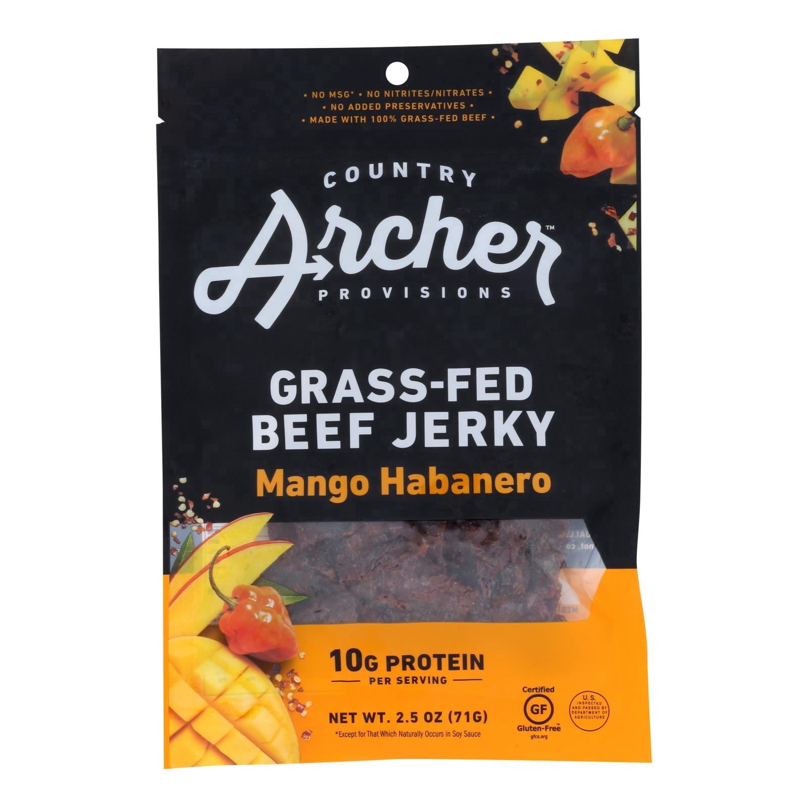 Country Archer Beef Jerky 2.5oz - rated 4.8 stars from 210 reviews