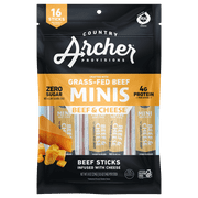 Archer Beef & Cheese Mini Sticks 0.5oz 16 Count Bag