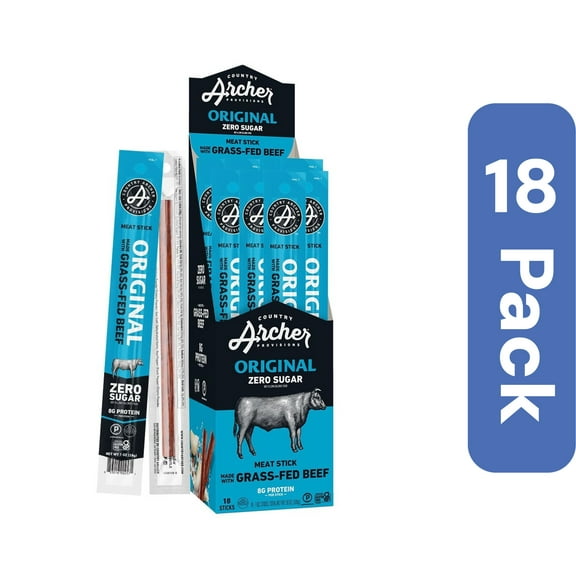 Country Archer Beef Stick Original 1 Ounce Pack Of 18