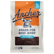 Archer Original Grass-Fed Beef Jerky, 2.5 oz, Resealable Bag