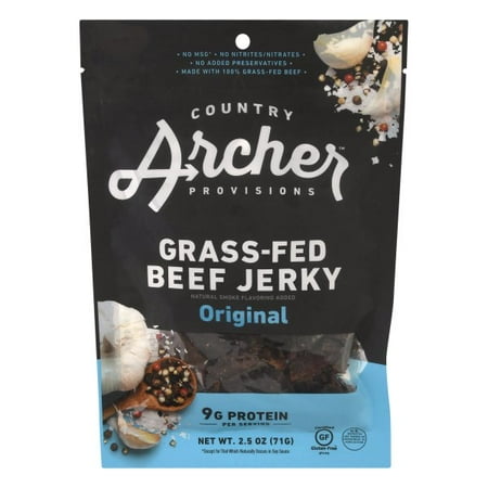 Archer Grass-Fed Beef Jerky Original, 2.5 oz