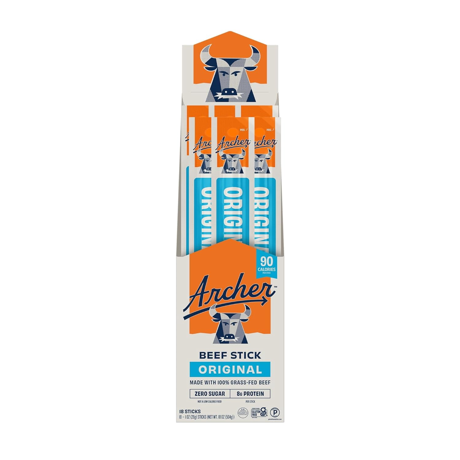 Archer Original Beef Sticks - 18ct
