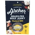 Country Archer Jerky Co Mustard BBQ Zero Sugar GrassFed Beef Jerky 2