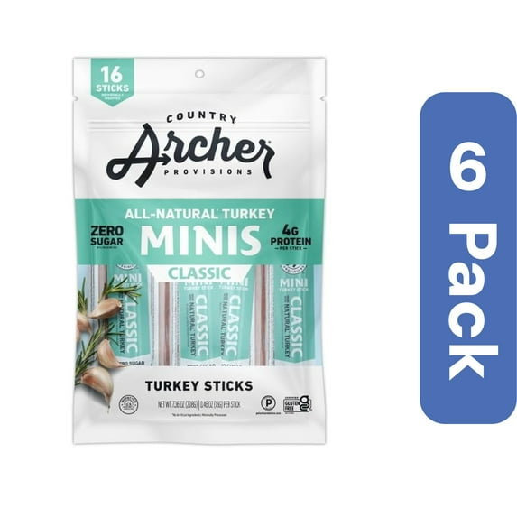 Country Archer Turkey Sticks Rosemary 7.36 oz (Pack Of 6)