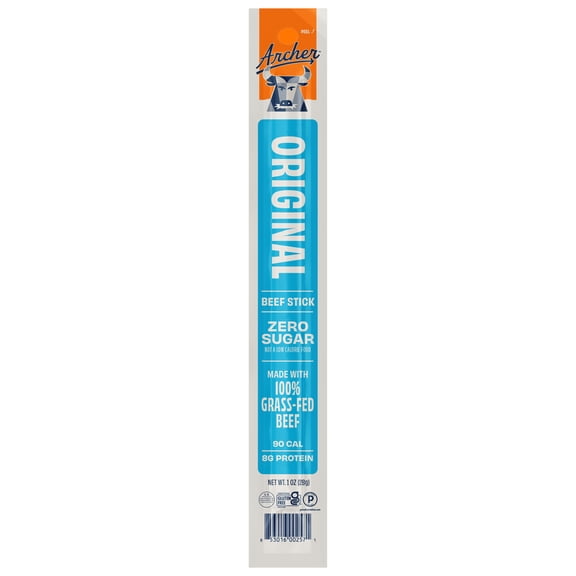 Archer Original Beef Jerky Stick, 8g Protein, Zero Sugar, 1 oz