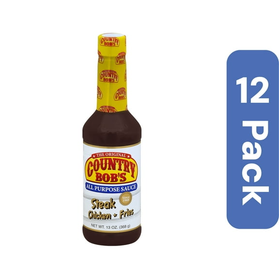 Country Bob's All Purpose Sauce 12 oz (Pack Of 12)
