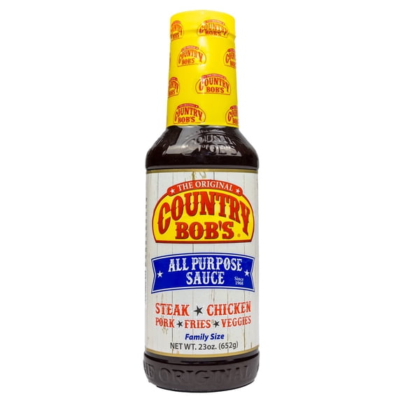 Country Bob’s All Purpose Sauce, The Original, Value Size, 23 oz Bottle