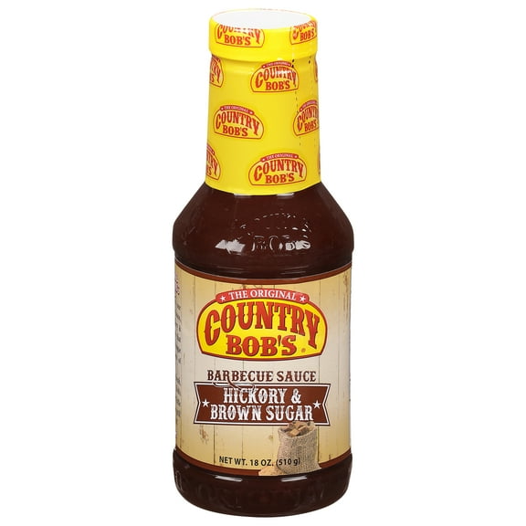 Country Bob's Hickory Barbecue Sauce 18 oz (Pack Of 6)