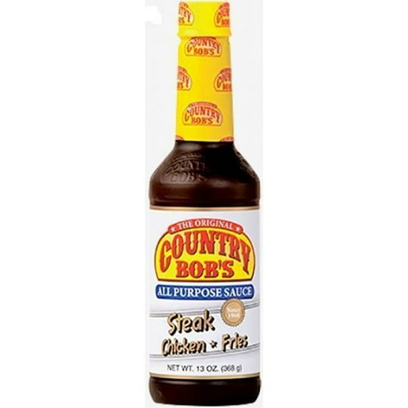Country Bobs All Purpose Sauce, 13 Ounce -- 12 per Case.