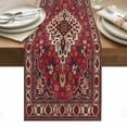 thumbnail image 1 of Country Boho Table Runner - 72 Inch Long, Kitchen Dining Table Runner Dresser Scarves, Farmhouse Ethnic Abstract Nation Aesthetic Farmhouse Decor for Coffee Tables Wedding Party Banquet, 1 of 8