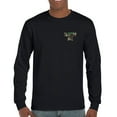 thumbnail image 1 of Country Boy Camo Crest Long Sleeve T-shirt Small Town Rodeo Cowboy USA Military, 1 of 7