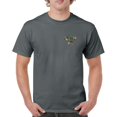 thumbnail image 1 of Country Boy Camo Crest T-shirt Small Town Rodeo Cowboy USA Military Men's Tee, 1 of 7