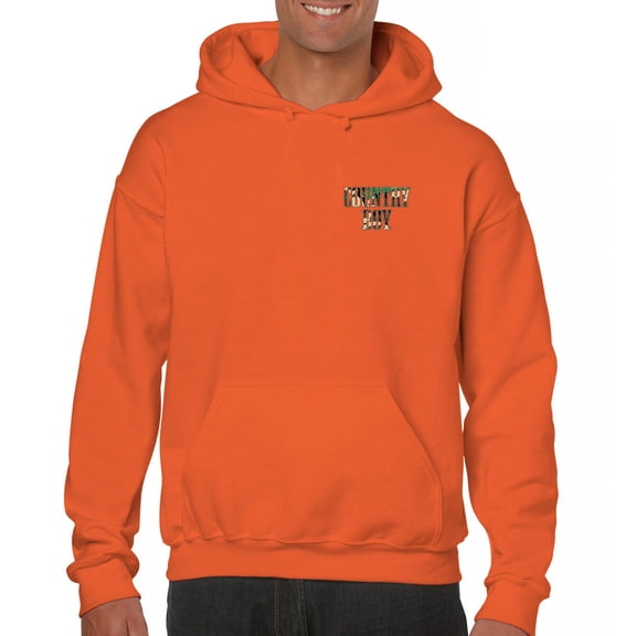 Country Boy Camo Crest Unisex Hoodie Small Town Rodeo Cowboy USA Military