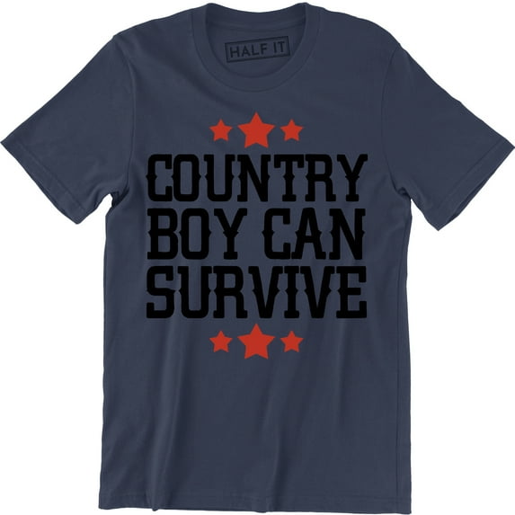 Country Boy Can Survive Music Band Album Festival Vintage T-Shirt