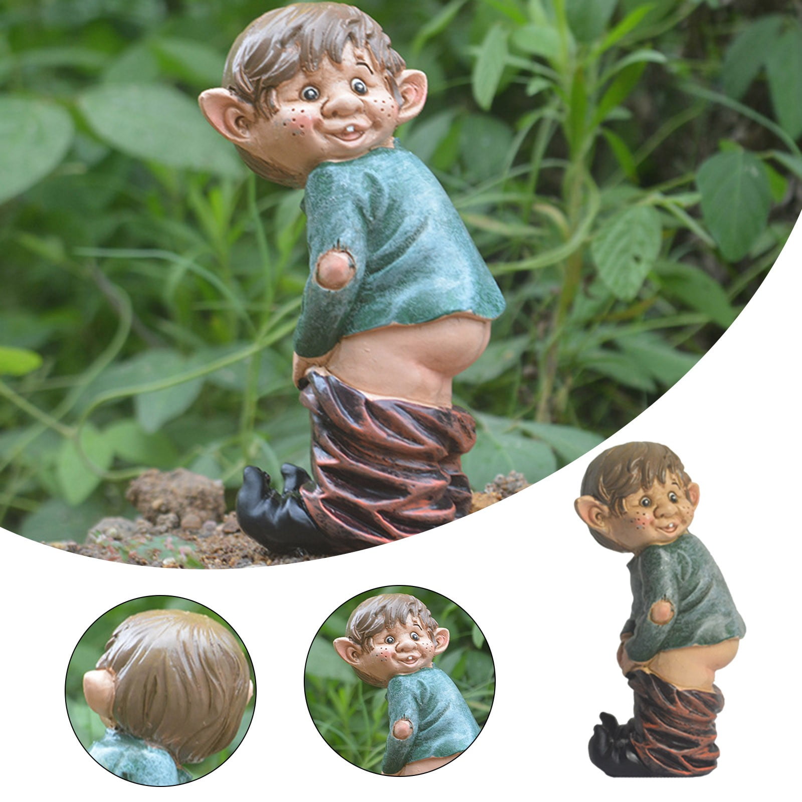 Country Boy Fairy Resin Arts And Crafts Ornaments Garden Personality