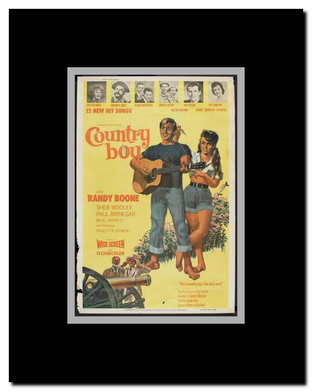 Country Boy Framed Movie Poster