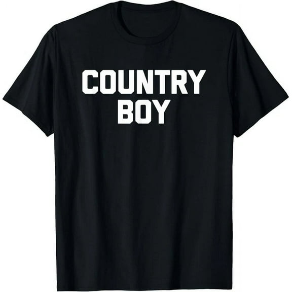 Country Boy T-Shirt Funny Saying Country Music T-Shirt Unisex S-5XL Hot Trending Shirt, Vintage Birthday Gift