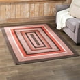 thumbnail image 1 of Country Braided Rug Collection - Multi 60" x 84" Area, 1 of 5