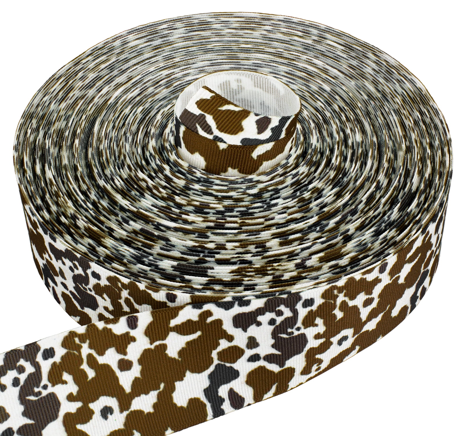 Cow Ribbon Country Brook Design® 1 1/2 inch Cow Print Grosgrain Ribbon, 5 Yards ...