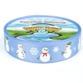 thumbnail image 1 of Country Brook Design® 1 1/2 inch Snowman Polyester Webbing, 5 Yards, 1 of 4