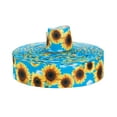 thumbnail image 1 of Country Brook Design® 1 1/2 inch Sunflowers Grosgrain Ribbon, 10 Yards, 1 of 4