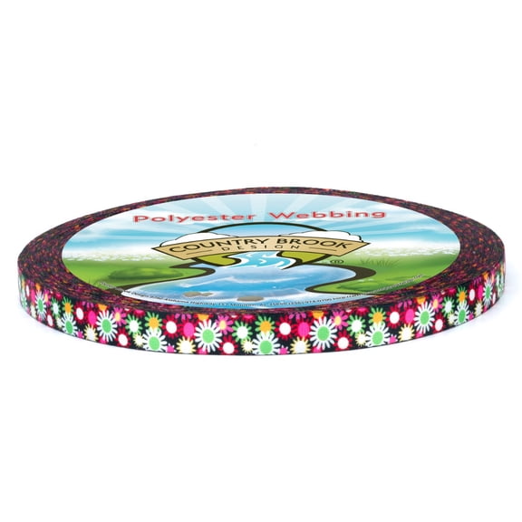 Country Brook Design® Daisy Fields Lite Tape (1/2 Inch, 50 Yards)
