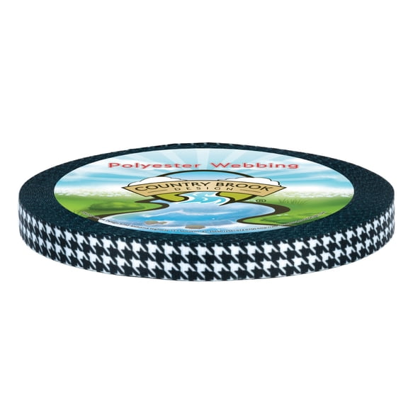 Country Brook Design® Houndstooth Lite Tape (1/2 Inch, 5 Yards)